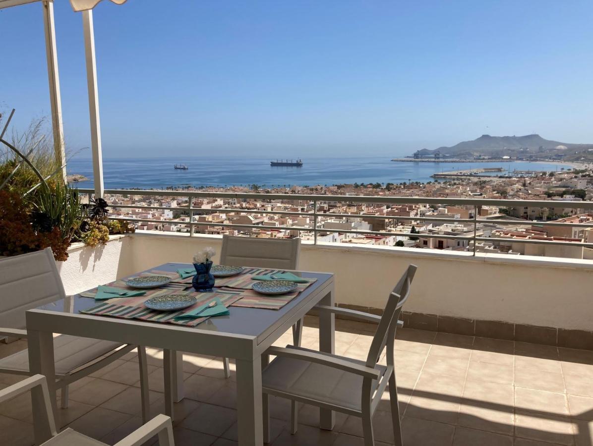 Ferienwohnung Atico Con Espectaculares Vistas Al Mar Carboneras Exterior foto
